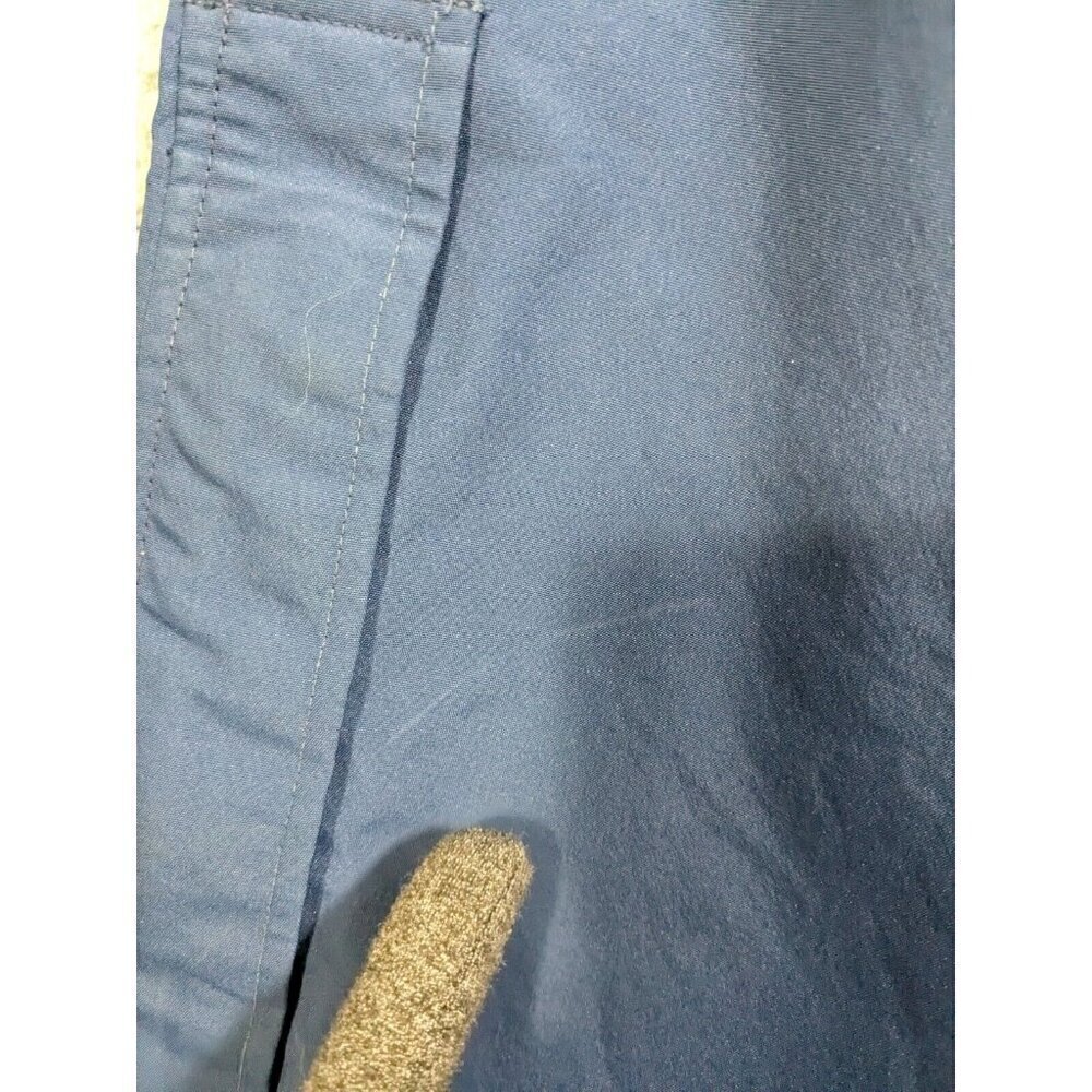Vintage Cabelas Pants Small Wind Rain Outdoor Zip Ankles Pull On Blue - Picture 12 of 15